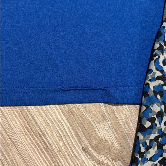 Boys Medium Nike Dri-FIT royal blue and gray camo shorts a tank set - Picture 11 of 11